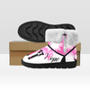JUST CURE IT Custom Sublimated Snow Boots--Cancer Awareness STYLE